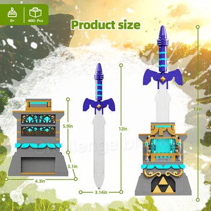 Master Sword Building Kit – Legend of Zelda Micro Block Set