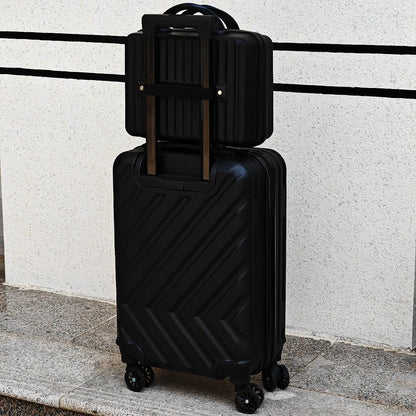 2-Piece Luggage Set – 20-Inch Trolley Suitcase & 14-Inch Mini Case