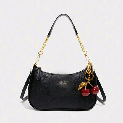 Lychee Pattern Shoulder Bag Women's Luxury Underarm Hobo