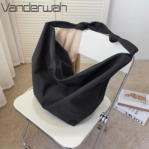 Large Capacity Nylon Hobo Shoulder Bag – Waterproof Crossbody