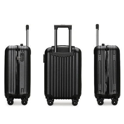 20-Inch Hardshell Trolley Suitcase with Combination Lock