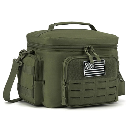 Tactical Insulated Lunch Box – Heavy Duty Cooler Bag for Men