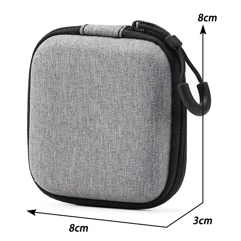 Mini Earbud & Cable Organizer Case – Portable Digital Storage Bag