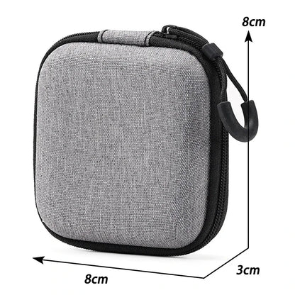 Mini Earbud & Cable Organizer Case – Portable Digital Storage Bag