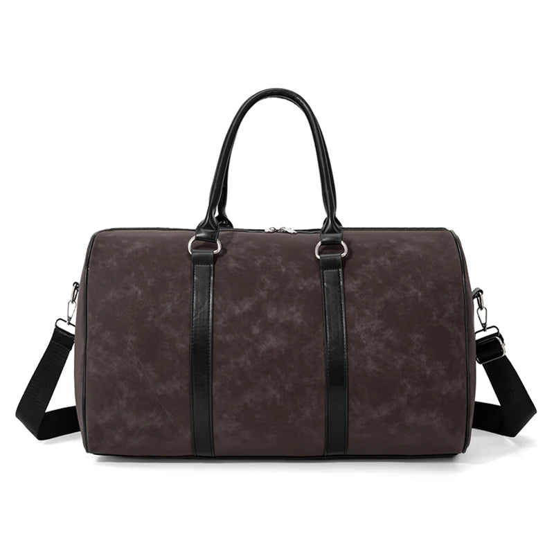 Leopard Print Weekender Duffle Bag – Overnight Travel Bag