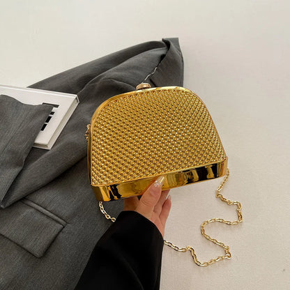 Moods Rainbow Color Luxury Evening Bags Elegant Women Wedding Dinner Party Acrylic Chain Shoulder