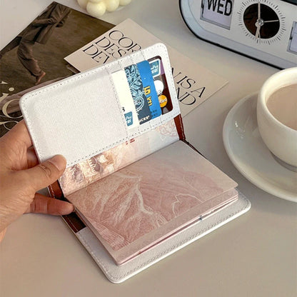 Cute Cartoon PU Leather Passport Cover – Waterproof Travel Holder