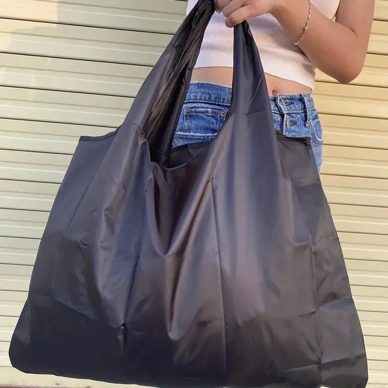 Large Capacity Foldable Reusable Shopping Bag – Eco-Friendly Tote