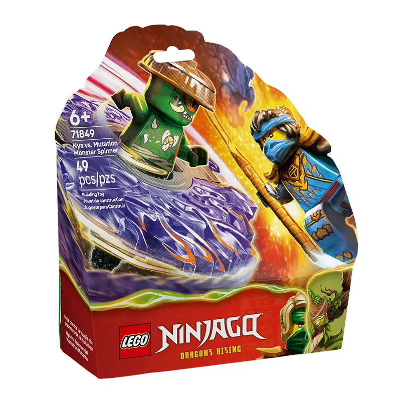 LEGO Ninjago 71849 Nya vs. Mutation Monster Spinjitzu Set