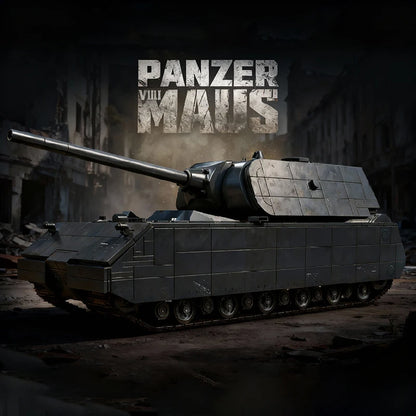 Panzer VIII Maus MOC Tank Building Set – 2416 Pcs 1:28 Scale