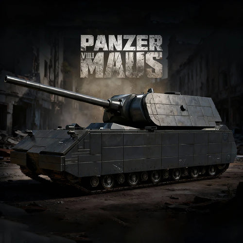 Panzer VIII Maus MOC Tank Building Set – 2416 Pcs 1:28 Scale