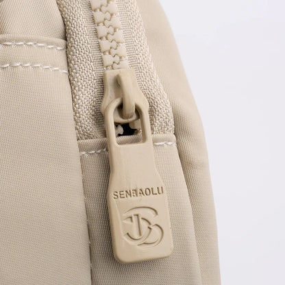 Women's Waterproof Nylon Crossbody Bag – Multi-Pocket Shoulder Purse