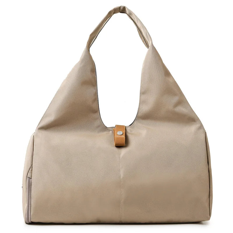 Nylon Sports Tote Bag – Gym & Travel Handbag for Women