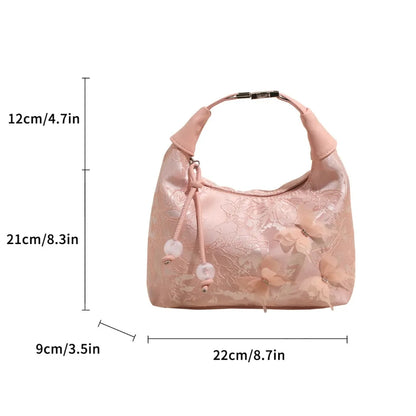 Chinese Silk Embroidery Handbag – Women's Luxury Crossbody Tote
