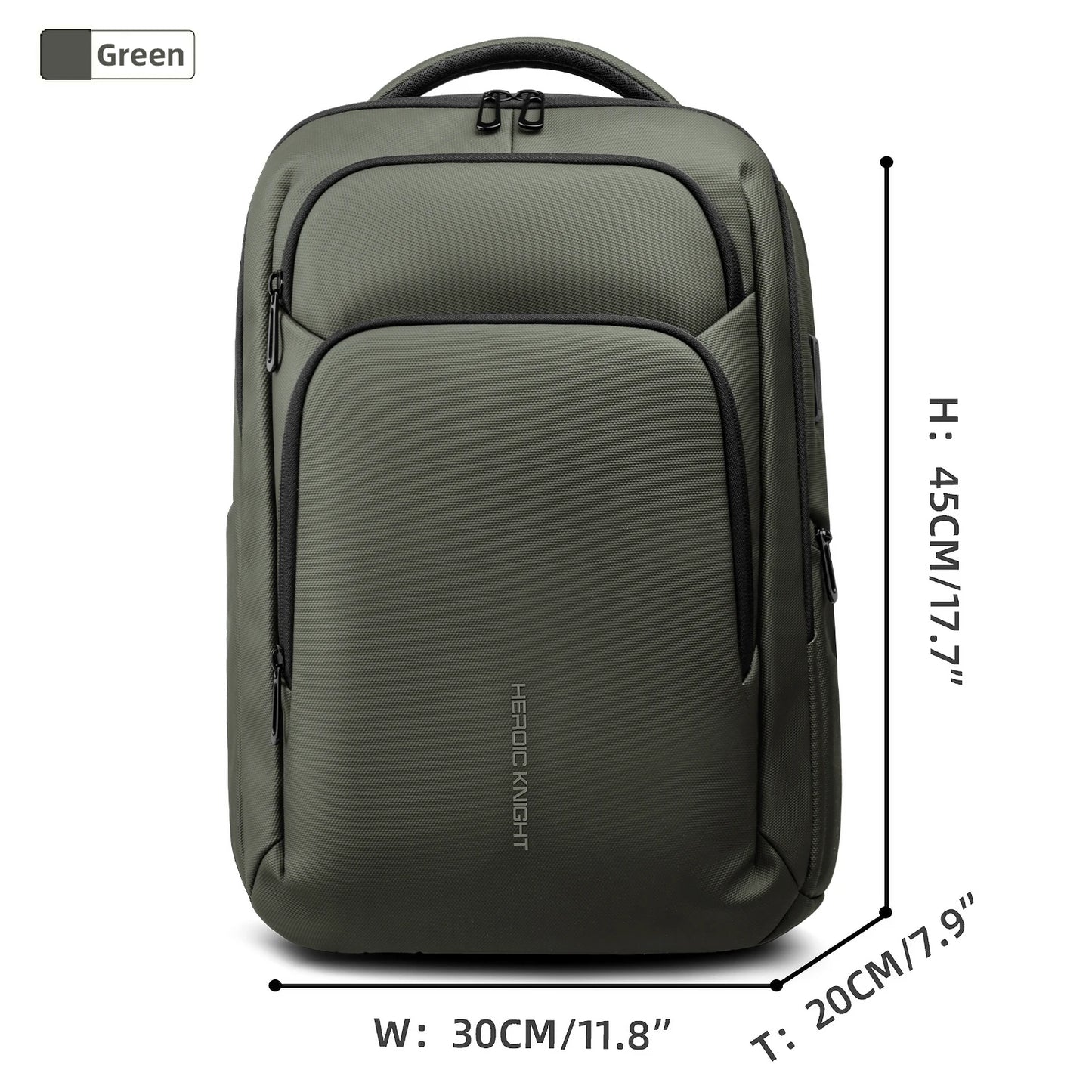 Waterproof Laptop Backpack with USB Port – Large Capacity