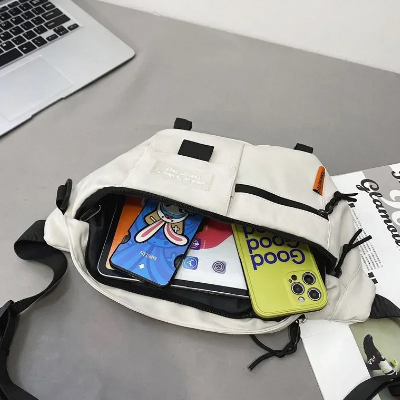 Nylon Chest Pack & Waist Bag – Unisex Outdoor Fanny Pack