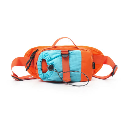 Unisex Crossbody Sling Bag with Water Bottle Holder for Hiking