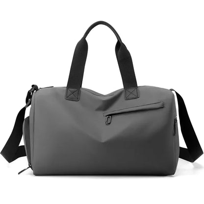Zipper Large Capacity Oxford Travel Bags Solid Fitness Thickened Fabric Waterproof Luggage Sports