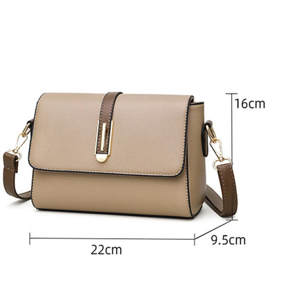 Women's PU Leather Crossbody Bag – Stylish Shoulder Sling Purse