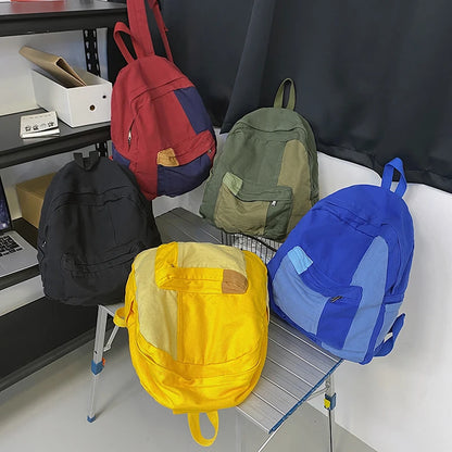 Canvas Backpack for Women – Cute Kawaii College & Travel Laptop Bag