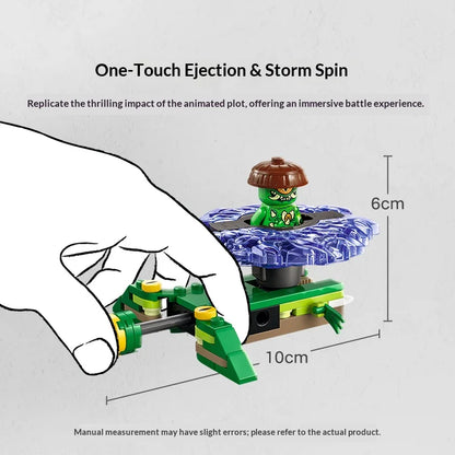 LEGO Ninjago 71849 Nya vs. Mutation Monster Spinjitzu Set