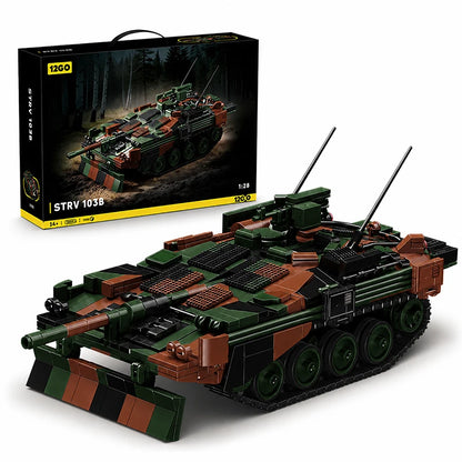 STRV 103B Main Battle Tank Building Blocks Set – 1773 Pcs