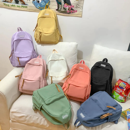Casual School Backpack for Students – Lightweight Fashion Bag
