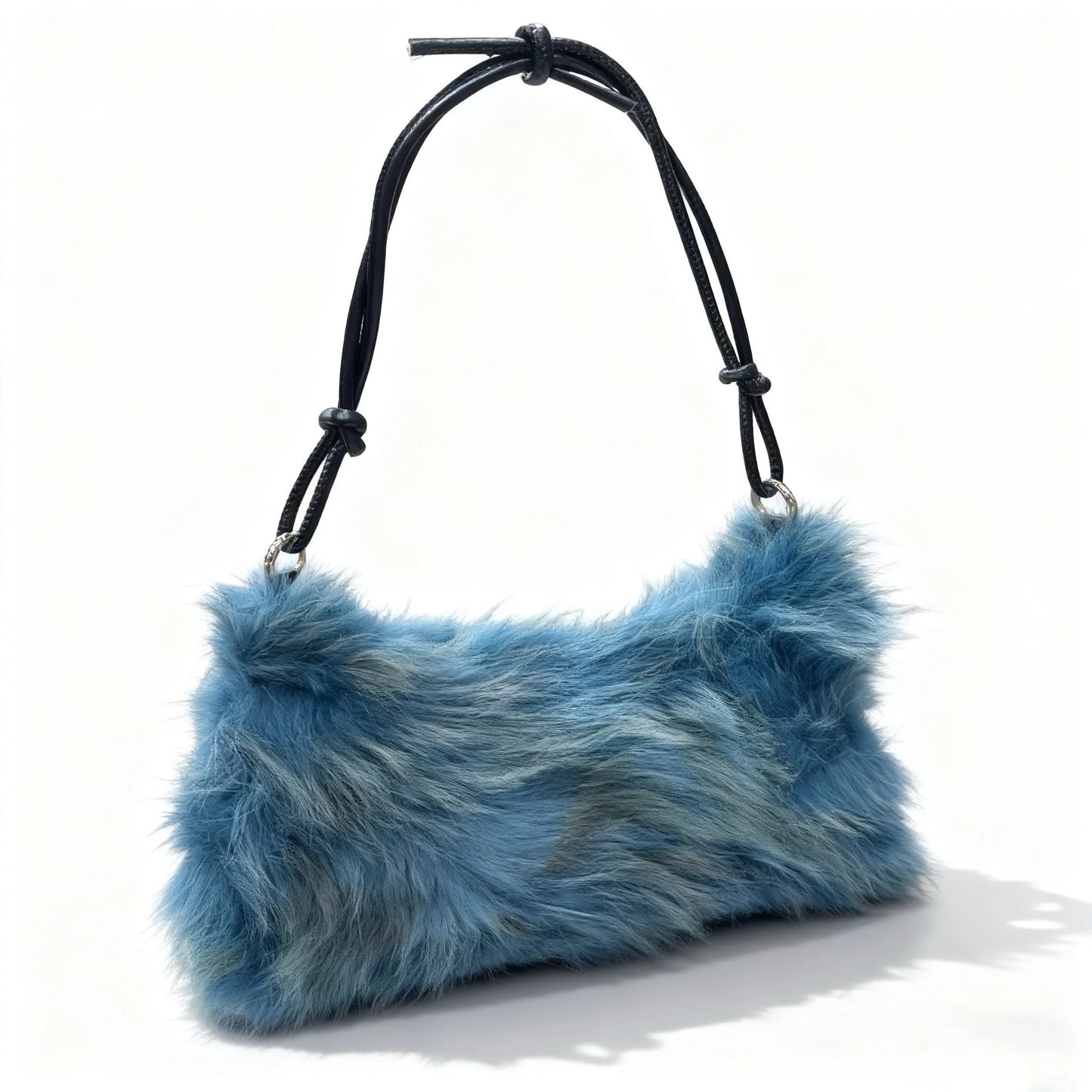 Faux Fur Shoulder Bag — Luxury Tote & Clutch Purse for Women