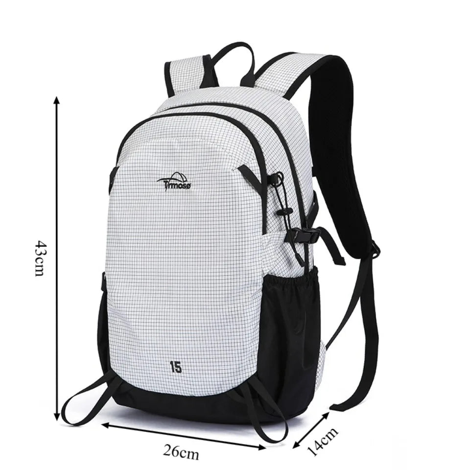Water-Resistant Nylon Hiking Backpack – Large Capacity Unisex