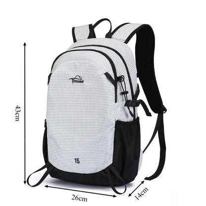 Water-Resistant Nylon Hiking Backpack – Large Capacity Unisex