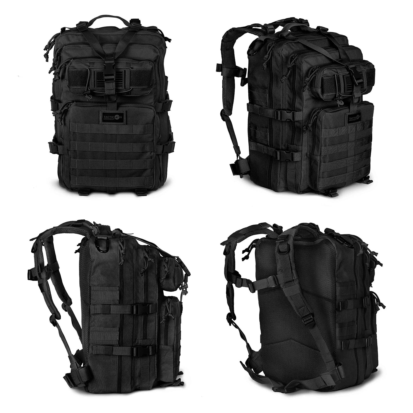 Tactical Backpack 45L 3 Day Assault Pack Bug Out Bag Battlepack