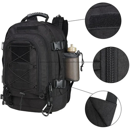 60L Tactical Backpack – Extra Large Military Hiking Pack for Men & Women