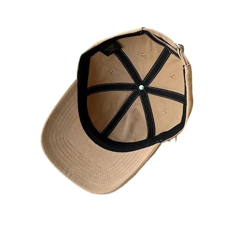 Polar Bear Embroidery Baseball Cap – Unisex Cotton Hat