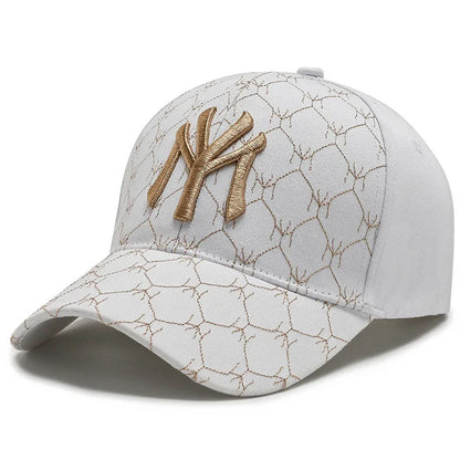 NY Embroidered Baseball Cap – Adjustable Snapback Hat