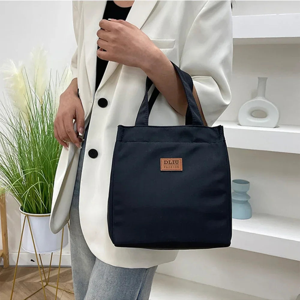 Insulated Lunch Bag – Large Capacity Tote with Top Handle