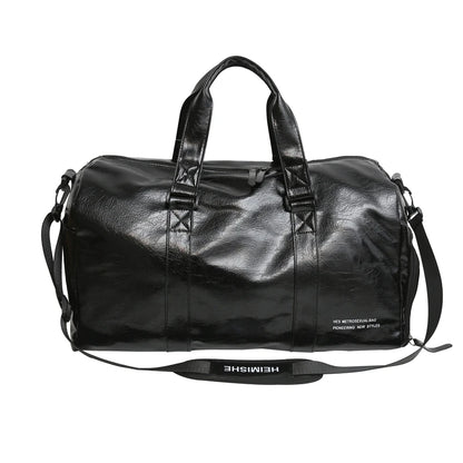 PU Leather Gym Duffel Bag – Premium Travel & Fitness Bag