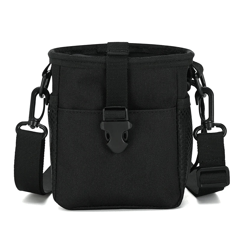Tactical Magazine Dump Pouch – MOLLE Drawstring Utility Belt Bag