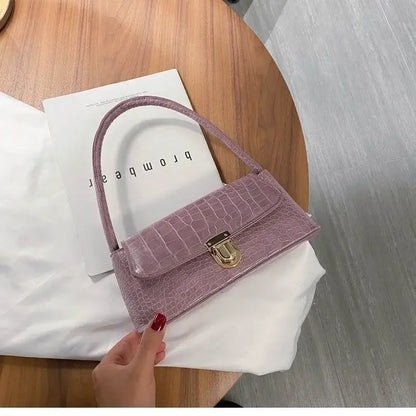 Brand Women S Underarm Shoulder Bag Solid Color Ladies Handbag Purse Luxury Design Crossbody Bags