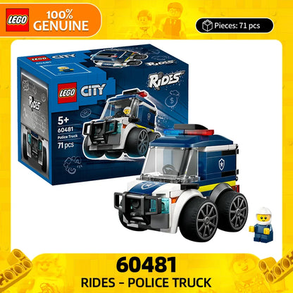 LEGO City 60481 Police Truck – 71 Pieces, Ages 5+