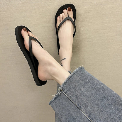 Women's Colorful Non-Slip Beach Flip Flops – Summer Sandals