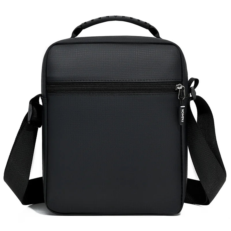 Men's Messenger Shoulder Bag – Lightweight Oxford Crossbody