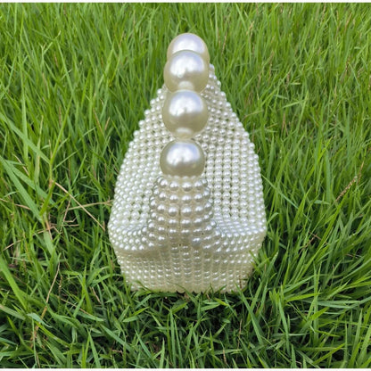 Pearl Beaded Handbag – Vintage Evening Bag for Women