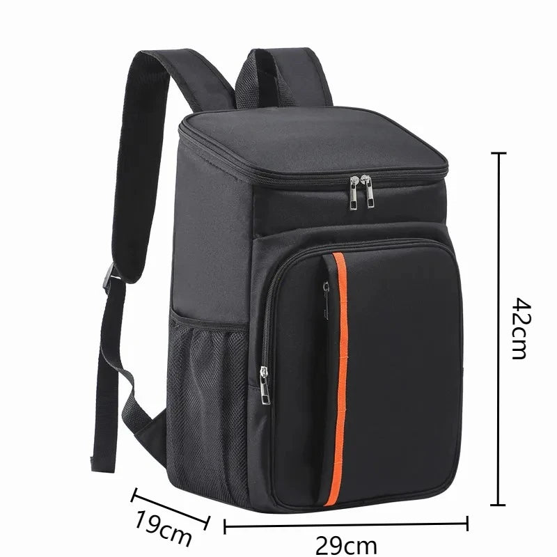Insulated Cooler Backpack 18L Waterproof Thermal Lunch Bag
