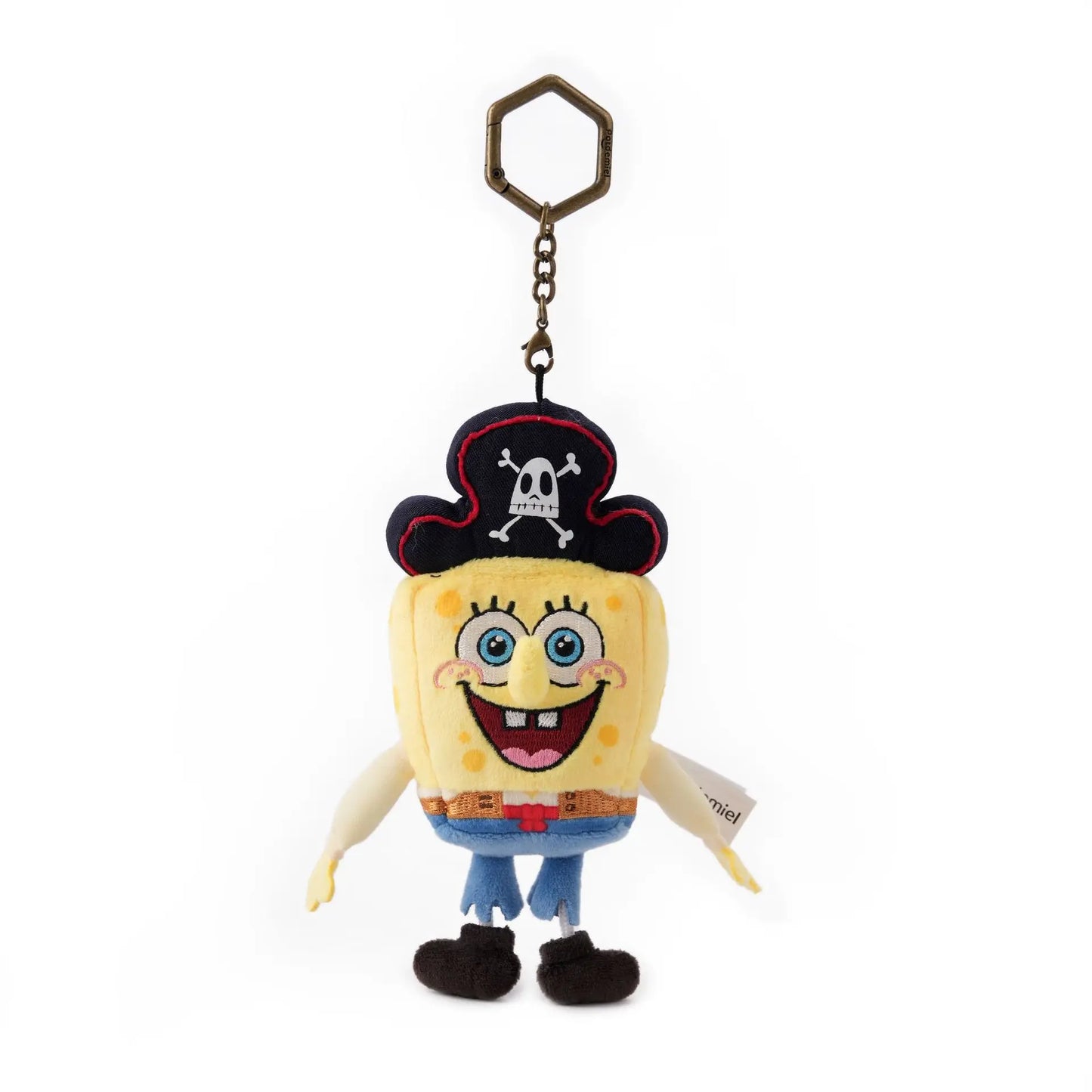 SpongeBob Plush Keychain – Bikini Bottom Character Toy
