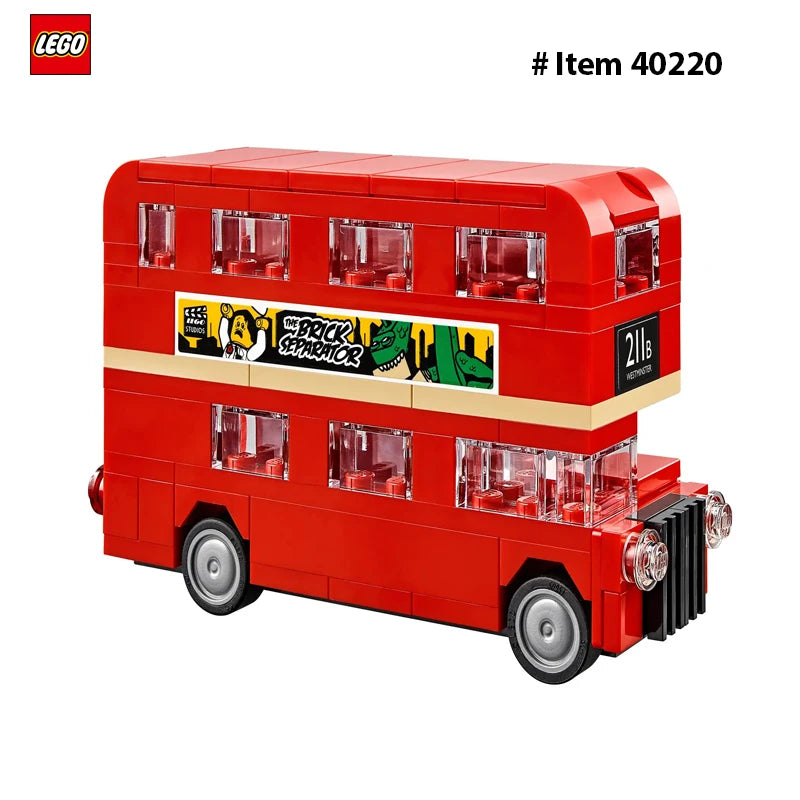 LEGO Creator Double-Decker London Bus Set 40220 – 118 Pieces