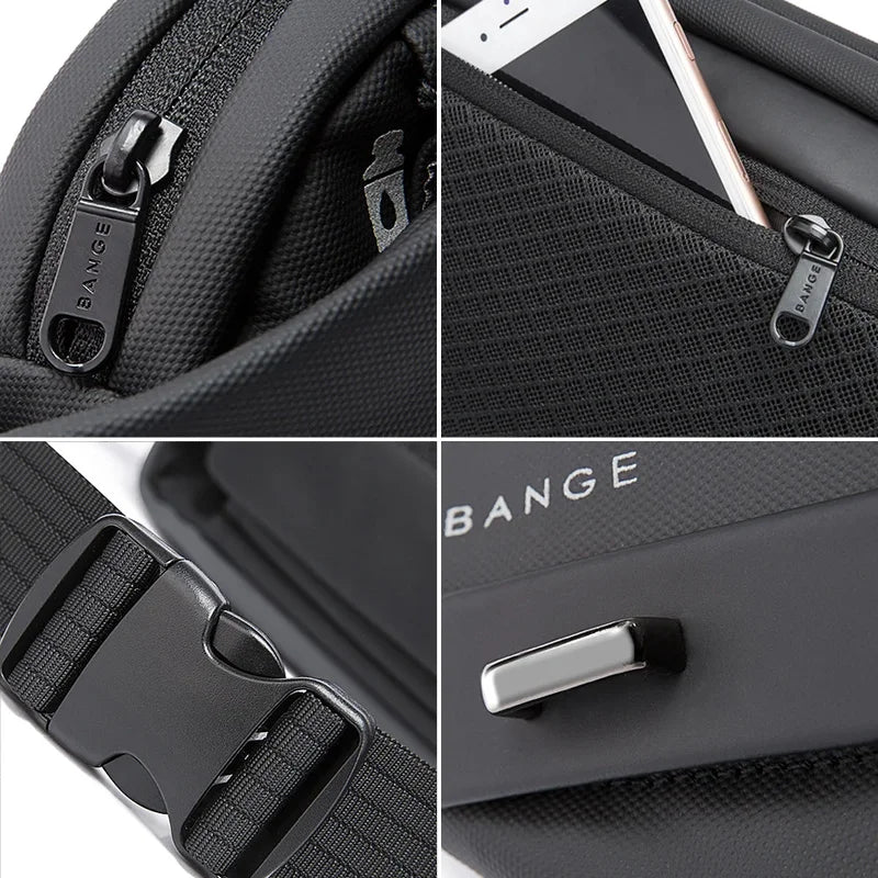 Men's Lightweight Sling Chest Bag – Casual Shoulder Pack