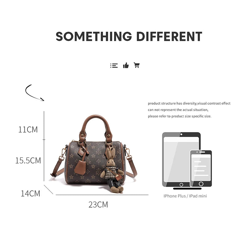 Foxer Vintage Women S Shoulder Handbag Large Pillow Bag Female Crossbody Daily Commute Use