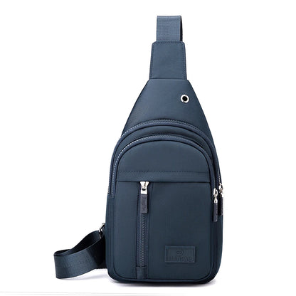 Women's Crossbody Chest Bag – Nylon Sling Shoulder Bag