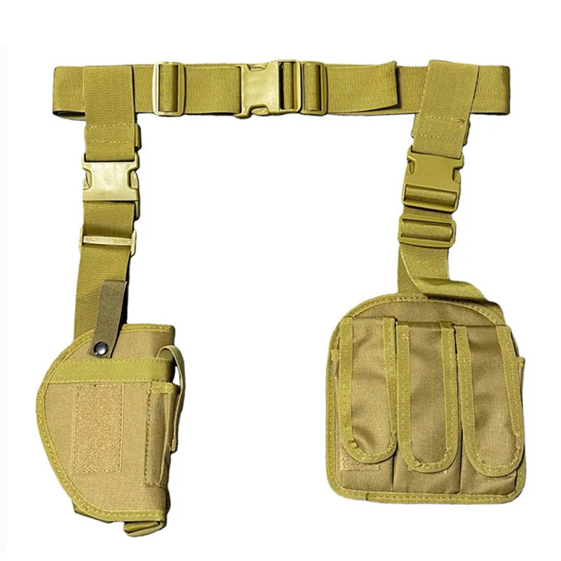 Tactical Drop Leg Holster – Universal Nylon Thigh Pistol Holster