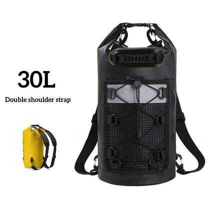 Waterproof Dry Bag Backpack PVC 10L 20L 30L 40L Kayak Trekking